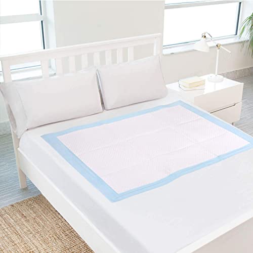 Homkare Disposable Bed Pads for Incontinence, Super Absorbent