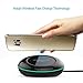 dodocool Wireless Charger Qi wireless Charging Pad Fast Charge for Samsung Galaxy Note 8/ S8/ S8+/ S7/ S7 Edge/ S6 Edge+/ Note 5, iPhone 8/ 8 Plus/ X, Nexus 7(2nd Gen)/ 5/ 6 and Others