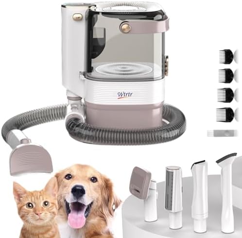 Wtrtr in Dog Grooming Kit, Pet Hair Vacuum, Dog Clippers