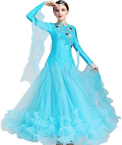 NAKOKOU Women's Ballroom Dance Competition Dress Modern Dance Performance Dress