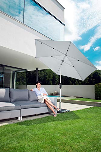 Knirps Automatic Sonnenschirm 290cm I innovativer UV-Schutz mit automatischem Öffnen & Schließen I stabiler Gartenschirm I Terrassenschirm kompakt I große Schirmfläche – Bild 8