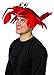 Rasta Imposta Men's Lobster Hat, Red, One Size