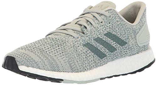 adidas Women's Pureboost DPR Running Shoe, ash Silver/raw aero Green, 7 M US