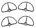 Walkera Rodeo 110 Spare Part 110-Z-23 Propeller Guard Props Protector Cover for Rodeo 110 Racing Drone Quadcopter