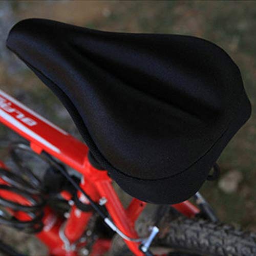 Florenceenid Silicone Gel Thick Soft Bicycle Bike Cycling Saddle Seat Cover Cushion Pad - Thumbnail 4