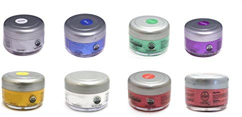 Style Counsel Full 8 Color Temporary Colored Travel Hair Wax 50mL by