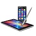 Stylus Pen, UROPHYLLA Stylus Pens for Touch Screens, 2 in 1 Capacitive Stylus Ballpoint Pen Stylus for iPad, Tablet, iPhone, Kindle, Samsung and Other Touch Screen Devices (Silver-10Pack)
