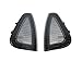 06-10 Dodge Charger Front Turn Signal Corner Lights - Black Frame / Clear Lens (2006 2007 2008 2009 2010)