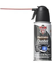 Falcon Dust, Off Compressed Gas (152a) Disposable Cleaning Duster, 1, Count, 3.5 oz Can (DPSJB),Black