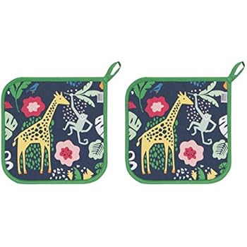 Now Designs Potholders Basic, Wild Bunch Print