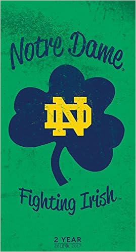 16 17 University Of Notre Dame 2 Year Pocket Calendar University Of Notre Dame Amazon Com Books