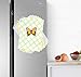 MORCART Butterfly Magnets for Fridge, Cute Animal Magnets for Refrigerator Kitchen Office Classroom Lockers Teacher Students Whiteboards 6PCS
