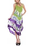 Women's Striped Rayon Dress