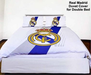 David Beckham Men'S Real Madrid Duvet Set Double