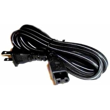 Amazon.com: NiceTQ Replacement US 2Prong AC Power Cord Plug Cable For