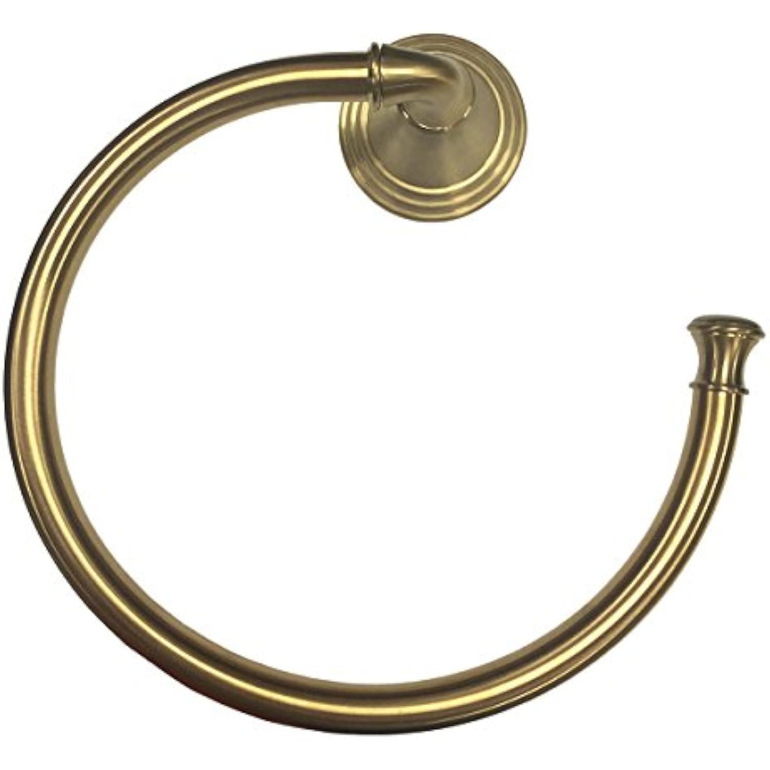 KOHLER K10557BV Devonshire Towel Ring, Vibrant Brushed Bronze