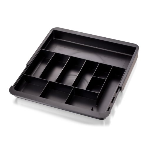 Officemate Recycled Expandable Drawer Tray, 10 3/8 W 16 W, Black (26372) Pricepulse