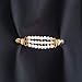 Evelots Sweater/Vest Clip-Immitation Pearls and Crystal-Dress/Blouse Clip-Set/2