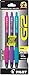 PILOT G2 Premium Refillable & Retractable Rolling Ball Gel Pens, Fine Point, Pink/Purple/Turquoise Inks, 3-Pack (31017)