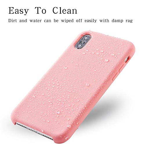 image for Yajuhoy iPhone X Case 2017(ONLY),Liquid Silicone Gel Rubber Slim Fit S