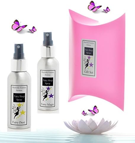 Children's Relaxation & Sleep Spray - Fairy Gift Set - 100% Natural Organic Aromatherapy