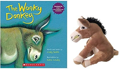 Wonky Donkey Plush 7" (sml) Book Set