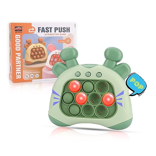 2023 Upgraded Handheld Quick Push Game for Kids 6-12, Sensory