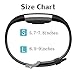 Fitbit Charge 2 Elastomer Band, BeneStellar Silicone Bracelet Strap Replacement Band for Fitbit Charge 2