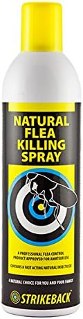 Strikeback Natural Flea Killing Spray, 530 ml