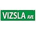 Imagine This Vizsla Street Sign