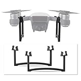 Deyard Landing Gear for DJI Spark Drone - 2 in 1 Leg Height Extender Stabilizers (Black)