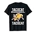 Tacocat Spelled Backward Is Tacocat - Love Cat And Taco T-Shirt