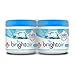 BRIGHT Air Solid Air Freshener and Odor Eliminator, Cool and Clean Scent, 14 Ounces, 2 Pack