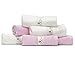 PUPIKI Baby Washcloths 6 Ultra-Soft Baby Washcloth Face Towels Extra Absorbent 10X10 Newborn Premium Towel Pack Unisex Great White & Pink