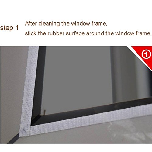 image for Fheaven (TM) Insect Fly Non-toxic Indoor Door Window Netting Screen Cu