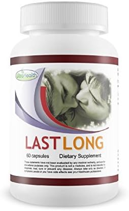 Best Performance Enhancement, Increase Stamina and Prolong Intimacy with Last Long, Best Endurance Supplement, 1 Month Supply