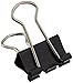 ACCO Small Binder Clips, Steel Wire, 5/16 Cap., 3/4w, Black/Silver, 6 Packs (ACC72020X6)