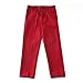 YuanLu Kids Suits for Boys Girls Formal Vest and Pants Dress Suit Set Outfit Clothing Red Size 10