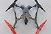 Dromida Vista Unmanned Aerial Vehicle (UAV) Quadcopter Ready-to-Fly (RTF) Drone with Radio System, Batteries and USB Charger (Red)