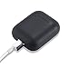 Teyomi Airpod Case Airpods Case, Protective Silicone Cover Skin with Sport Strap for Apple Airpods Charging Case(Black)