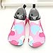 CIOR Mutifunctional Barefoot Kids Quick-Dry Water Shoes Lightweight Aqua Socks For Beach Pool Surf Yoga Exercise,SKY1605,pink,28.29