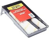 Fit For The Job 7 pc Mini Paint Roller Set 4 inch Roller Tray Emulsion view 5