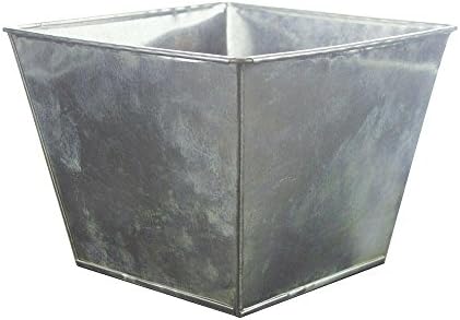 7-3/8 in. Tapered Square Metal Pot