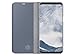 Samsung Galaxy S8+ S-View Flip Cover with Kickstand, Silver