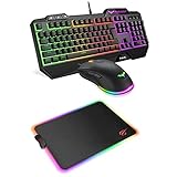 Havit Keyboard Rainbow Backlit Wired Gaming