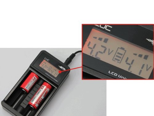 Efest LUC Charger with Digital LCD Battery Readout