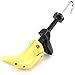 Ladies' High Heel 2-Way Plastic Shoe Stretcher Shaper, Size 5-10 B M US, Yellow & Black