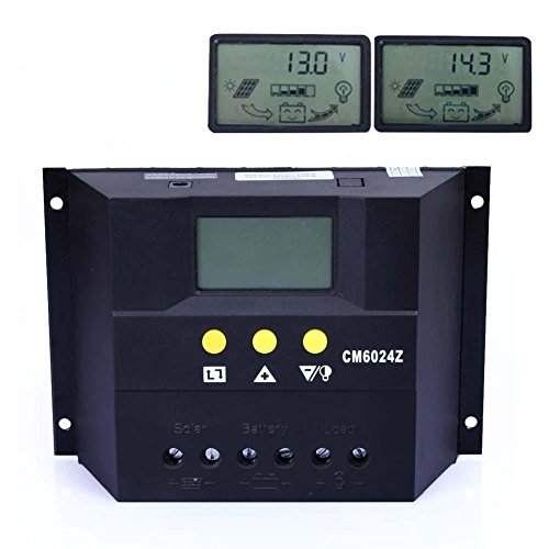 Sun YOBA Solar Charge Controller Solar Controller 60A 12V 24V CM6024Z