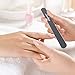Nail Files, Easkep 12 pcs 100 180 Grit Professional Double Sided New Wood Material Black Nail File Bulk for Natural and acrylic nails Washable Manicure Tools Set Ultra Thin