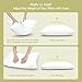 LANGRIA Shredded Memory Foam Pillow Firm for Optimal Orthopedic Support, Removable Washable Bamboo Cover Hypoallergenic Anti-Bacterial CertiPUR-US Certification,Queen Size
